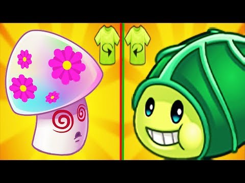 Plants vs Zombies 2: Zoybean Pod Pvz 2 Vs Hypno-shroom Pvz2- All Max Level