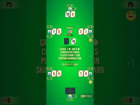 In Between Card Game