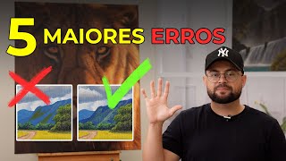 THE 5 BIGGEST MISTAKES BEGINNERS MAKE IN LANDSCAPE PAINTING