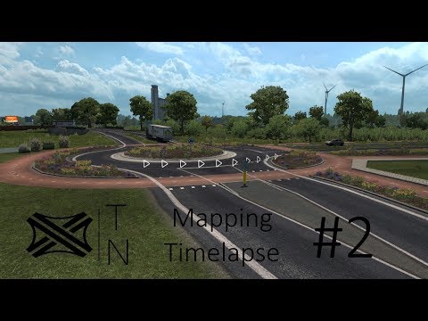 ETS2 Tregion Mapping Timelapse #2 - Zoeterwoude-Rijndijk