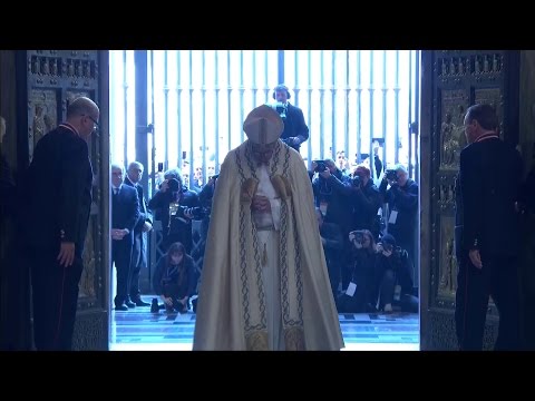 Pope Francis - Opening of the Holy Door 8 December 2015
