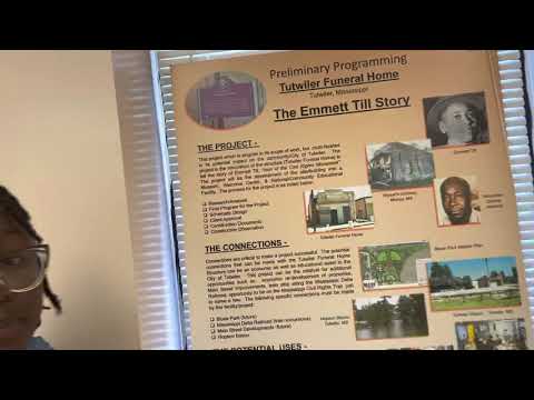 #MKE2MS Resident Of Tutwiler MS explains Emmitt Till Project