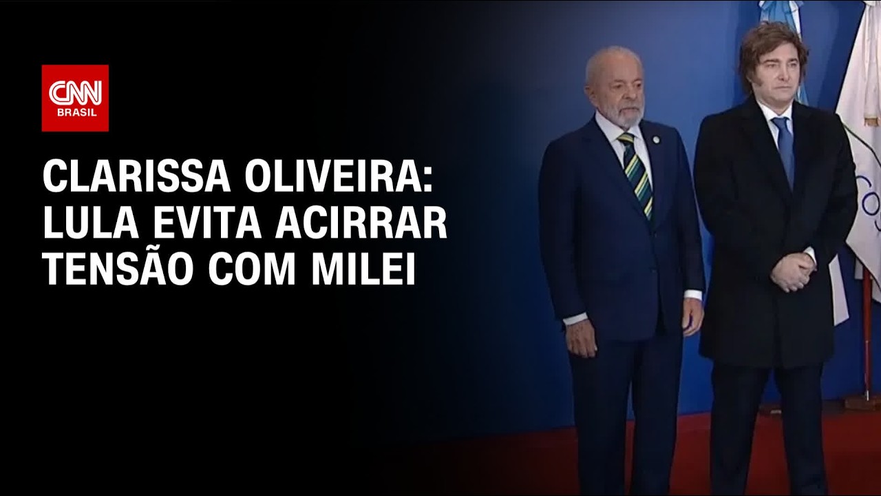 Lula evita acirrar tensão com Milei e tenta conter atrito com os EUA | LIVE CNN