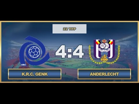 AFL. Benelux. Premier Division. Tour 22. Genk - Anderlecht