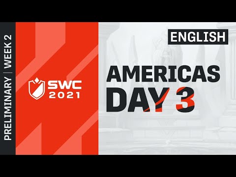 [English] SWC2021 AMERICAS PRELIMINARY DAY 3 | Summoners War