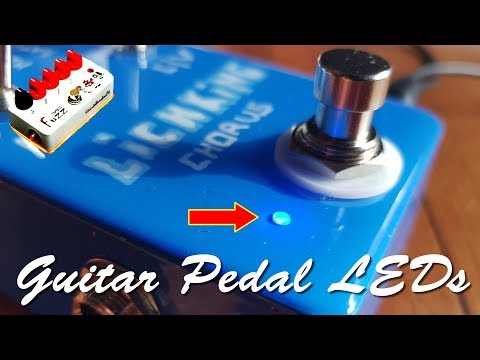 All About Guitar Pedal LED's - Types, Colors, Mounting Options Etc