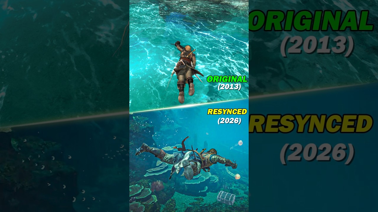 Original vs Resynced &ndash; You Can Finally Explore Underwater 👀 - YouTube