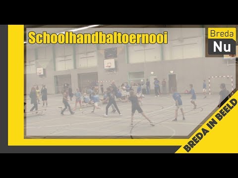 Breda in Beeld: Schoolhandbaltoernooi