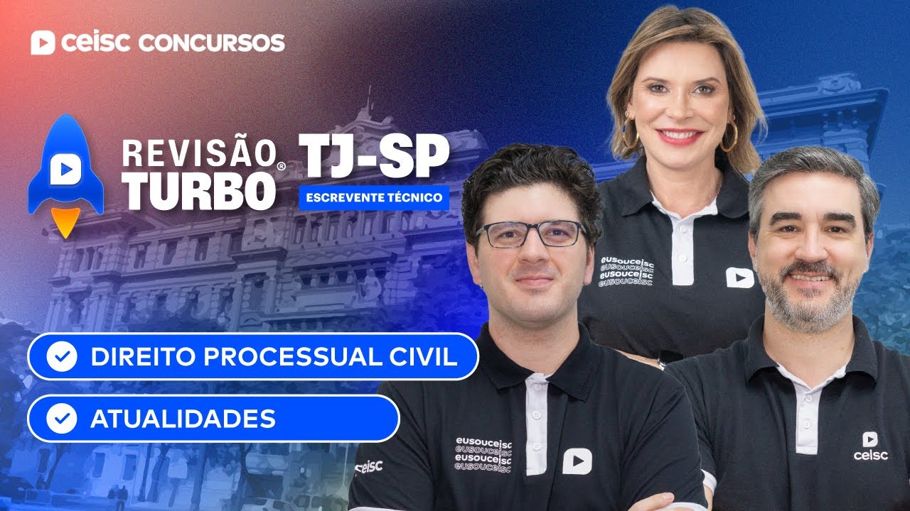 ✍ Concurso TJ-SP | Dir. Processual Civil e Atualidades | Revisão Turbo TJ-SP