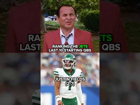 RANKING THE JETS QBS #jets #newyorkjets #nfl #newyork #nflfootball