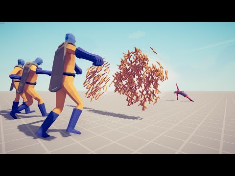 GOD PHILOSOPHER & GOD MATEMATICIAN vs MODDED UNITS Totally Accurate Battle Simulator TABS