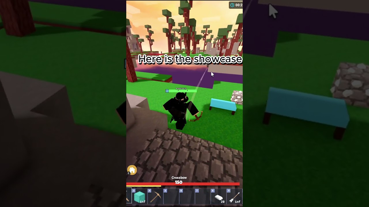 This is how to get aimbot in roblox bedwars 
