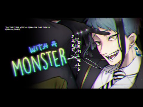 ➳ Monster // Jake Daniels (sped up/nightcore) │NV/Lyrics