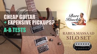 Video thumbnail for Bareknuckle Silo vs stock Ibanez pickups: Rabea Massaad signature pickups by Adam Wakeling