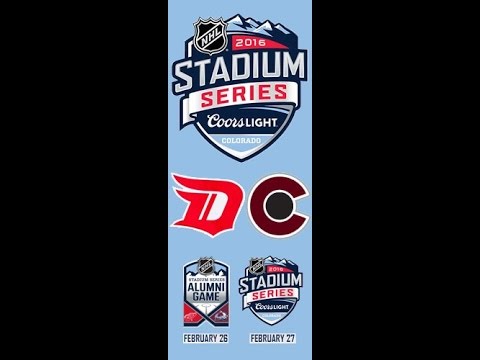 NHL 16 PS4. STADIUM SERIES 2016. Detroit RED WINGS VS Colorado AVALANCHE. 2.27.2016. (NBCSN) !
