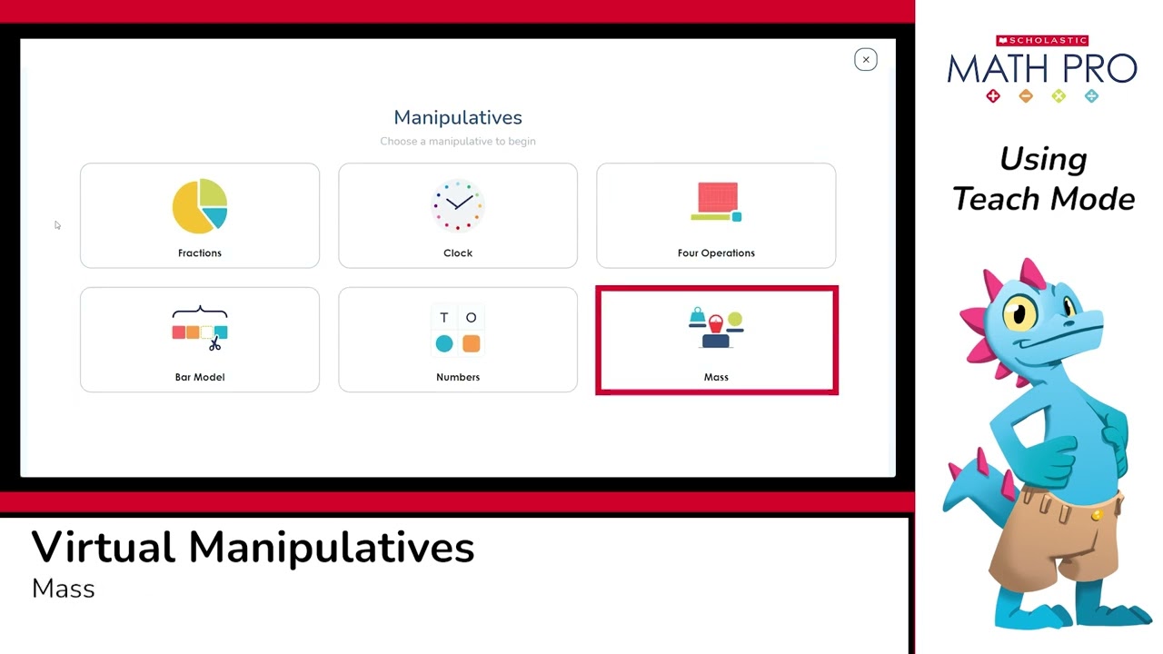 Using the "Teach" mode