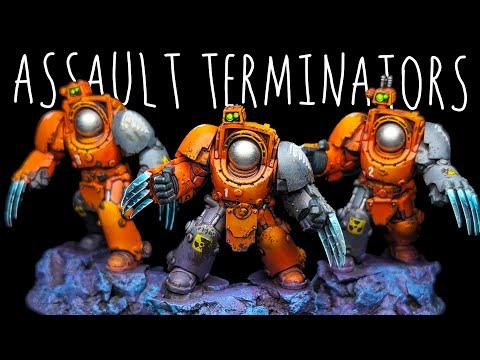 Kitbashing Assault Terminators for My Underground Space Marines!