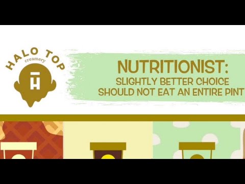 Nutritionist warn of the dangers of eating too much ice cream