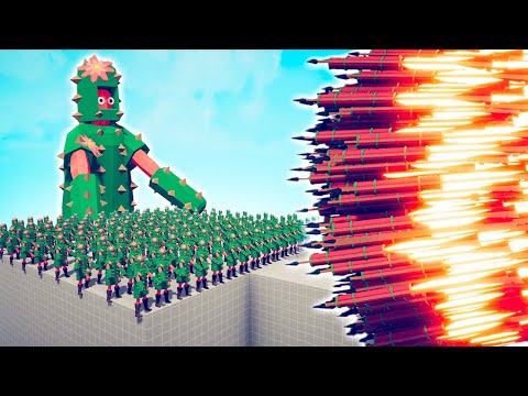 100x CACTUS vs EVERY GOD - TABS | Totally Accurate Battle Simulator 2025
