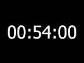 Countdown 54 Minute Timer Countdown ️