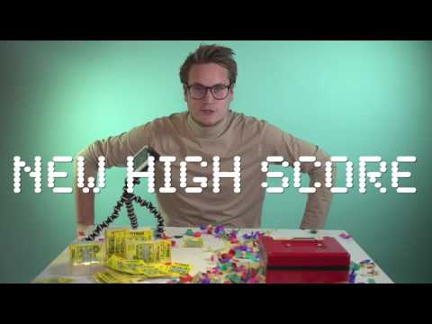 Skrapar triss och smäller av ett KONFETTI-RÖR!