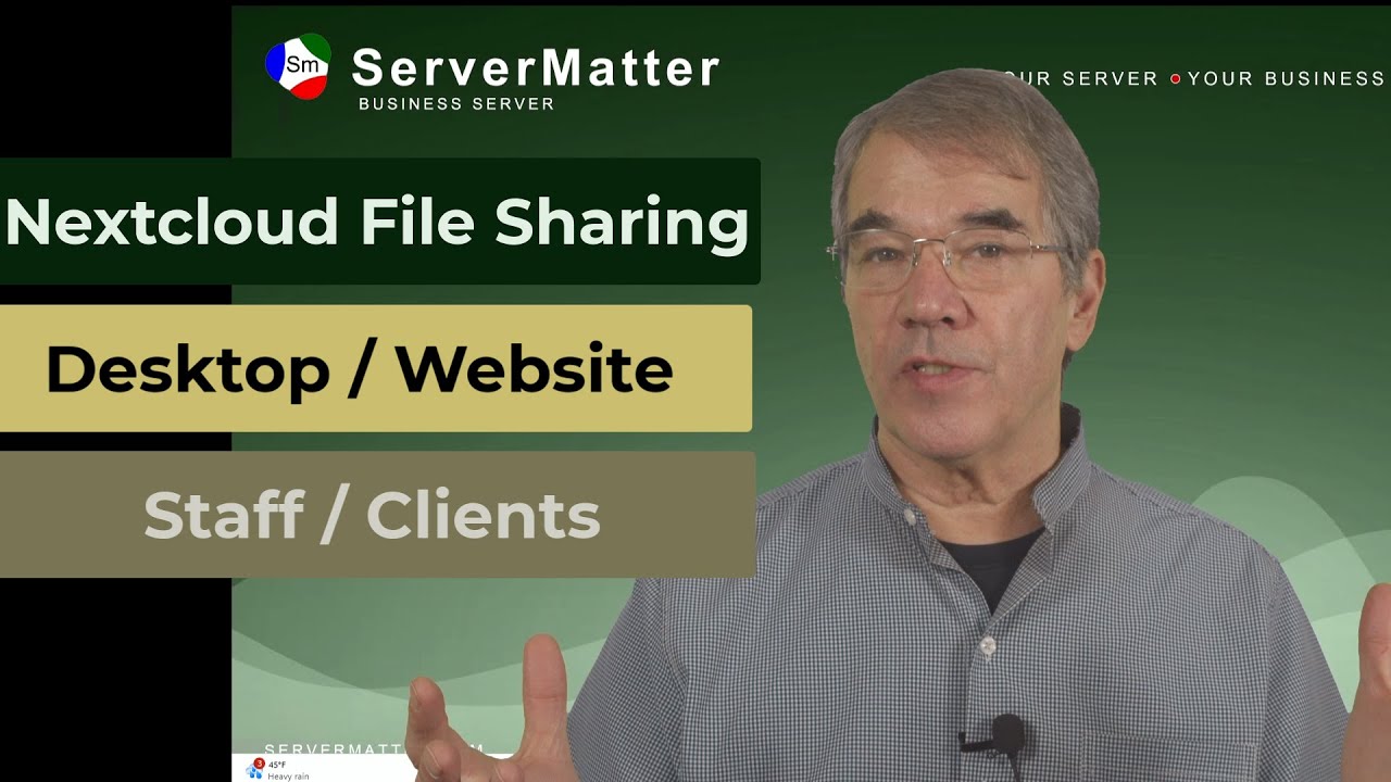 ServerMatter Tutorial:  Nextcloud File Sharing / Internal and External Shares