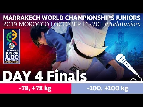 World Judo Championships Juniors 2019 - Day 4 Finals