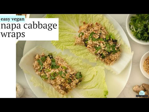 Move over, letttuce wraps. NAPA CABBAGE WRAPS are coming for you! 🤩