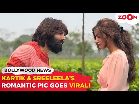 Kartik Aaryan sparks ROMANCE rumours as he shares a DREAMY picture with Sreeleela; fans REACT!