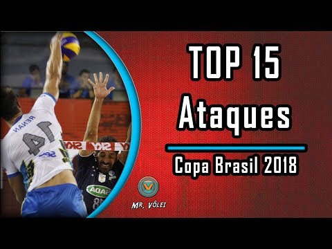 Top 15 Ataques da Copa Brasil Masculina de Vôlei 2018