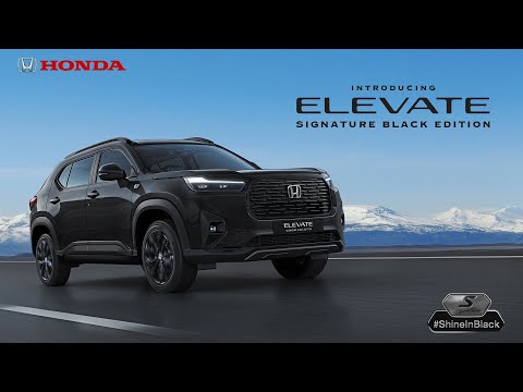 Honda Elevate Signature Black Edition