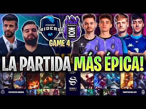 LA PARTIDA MÁS ÉPICA DE KOI EN PLAYOFFS! | KOI vs MRS Game 4 PLAYOFFS SUPERLIGA LVP ESPAÑOL