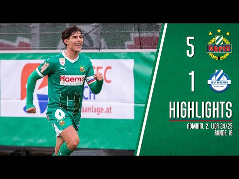 Highlights: SK Rapid II – SV Horn