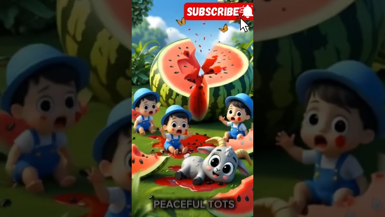 Hasbi Rabbi JallAllah 🍉 l Viral Short | Peaceful Tots