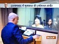 Wife, mother of Kulbhushan Jadhav meet him at Pakistan Foreign Affairs Ministry in Islamabad