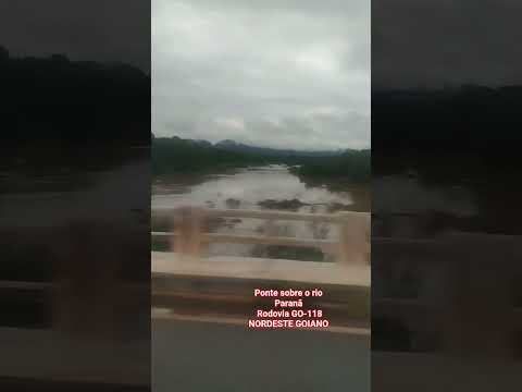 Ponte sobre o rio Paranã - Monte Alegre de Goiás/ Teresina de Goiás GO-118