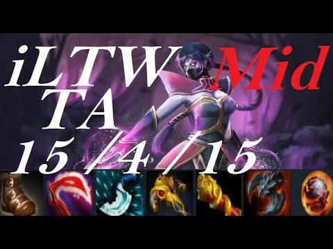 iLTW mid Templar Assassin vs QOP, Lifestealer -  missing mid! - dota2