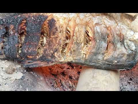 Omaahh Bazar ni akwran py tumasi yong c gelek gelek nybaidi jotono #dryfish #firewoodstove