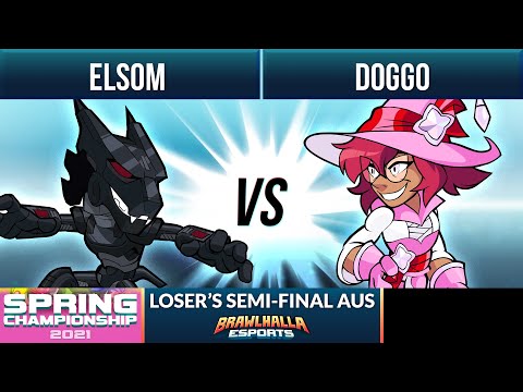 Elsom vs Doggo - Loser's Semi-Final - Spring Championship 2021 - AUS 1v1
