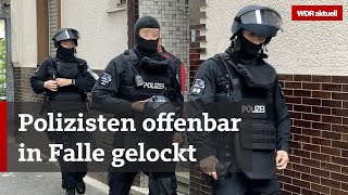 Nach Supermarkt-Attacke auf Polizisten Razzia in Bonn und Troisdorf | WDR Aktuelle Stunde
