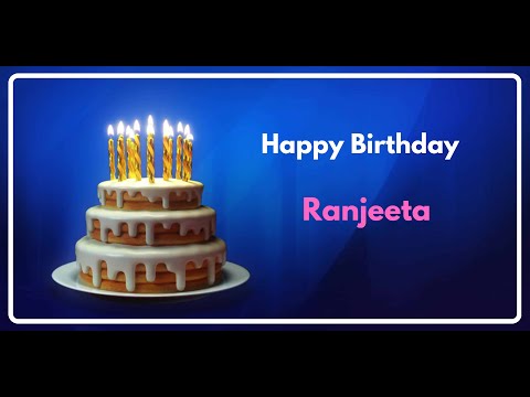 Ranjeeta Happy Birthday | Birthday Songs with name | Birthday Reel | Janmdin | #Ad4beloved