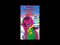 Opening Closing To Barney Waiting For Santa 1996 Reprint