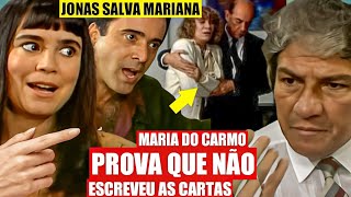 RAINHA DA SUCATA - Maria do Carmo PROVA que não escreveu as cartas! Jonas SALVA Mariana do Rena