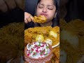 BAMBOO CHICKEN BIRYANI WITH MUTTON TANGDI WHOLE CHICKEN Mukbang Maddyeats Asmreating