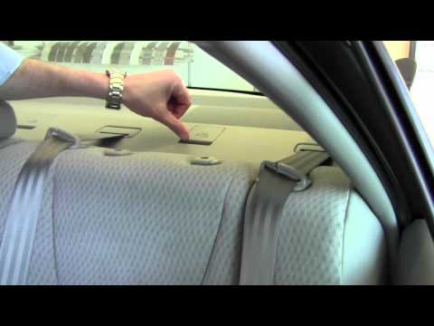 2011 | Toyota | Camry | Car Seat Latch Anchor System | How To by Toyota City MN