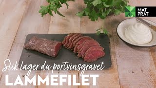 Portvinsgravet lammefilet