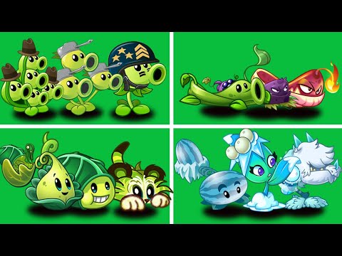4 Super Team Plants VS 05 Team Zombie - Who 's  Strongest? - PvZ 2 Discovery