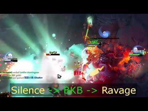 Dank Plays - Outworld Devourer - Silence BKB Ravage + Rampage 2016 11 04
