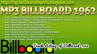 Download lagu mp3 BILLBOARD 1962 TOP Hits mp3 BILLBOARD 1962 mp3