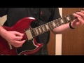 The Cult, "Outlaw" Rhythm guitar cover.